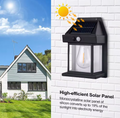 Energy Saving Motion Detection Solar Popular Outdoor Waterproof Activated Wall Mounting Outside Led Solar Garden Solar Light